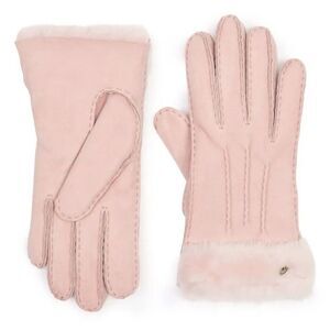 UGG Classic Tasman Genuine Shearling Gloves L New Pink NEW